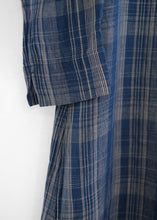 Load image into Gallery viewer, Check Dress, Indigo
