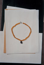 Load image into Gallery viewer, Corail Necklace, Amber / Smoke
