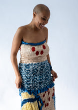 Load image into Gallery viewer, Deconstructed Tie Dye Gathered Tube Dress
