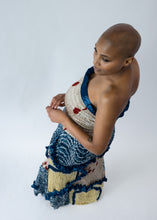 Load image into Gallery viewer, Deconstructed Tie Dye Gathered Tube Dress
