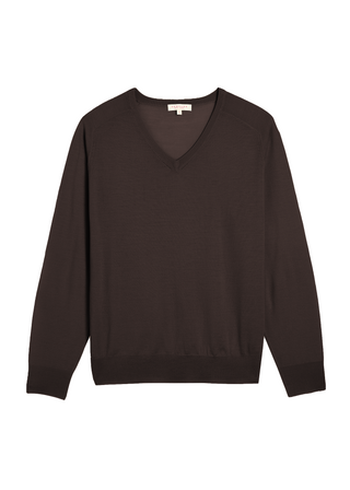 Keria Superfine Sweater, Cocoa