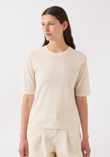 Load image into Gallery viewer, Remy Superfine Cashmere Top, Ivory
