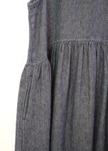 Load image into Gallery viewer, Denim Dress, Navy
