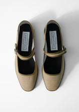 Load image into Gallery viewer, Square Toe Maryjane, Camel/Olive
