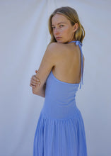 Load image into Gallery viewer, Isla Halter Dress, Cornflower

