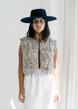 Load image into Gallery viewer, Fumo Hand Knitted Wool Vest, Stone
