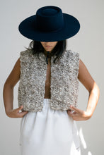 Load image into Gallery viewer, Fumo Hand Knitted Wool Vest, Stone
