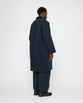Fall Duster, Waxed Navy