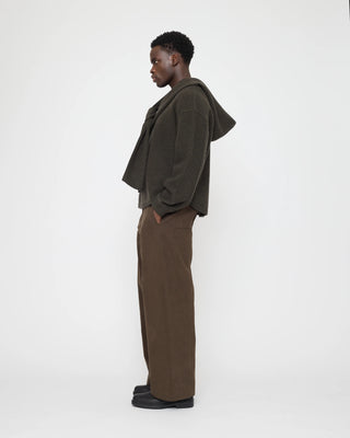 Hooded Scarf, Olive Brown