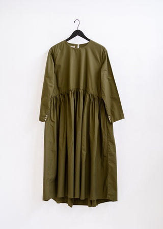 Typewriter Dress, Khaki