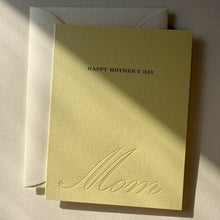 Load image into Gallery viewer, Happy Mother's Day Card No. 52, Butter
