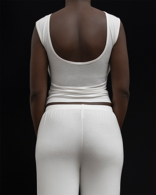 Recline Bateau Sleeveless, Natural