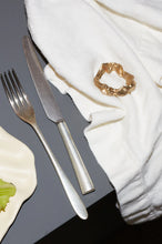 Load image into Gallery viewer, Set of 2 Napkin Rings, Brushed Brass
