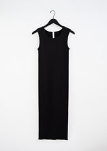 Load image into Gallery viewer, Ruffle Rib Dress, Black
