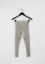 Load image into Gallery viewer, Ruffle Rib Leggings, Greige
