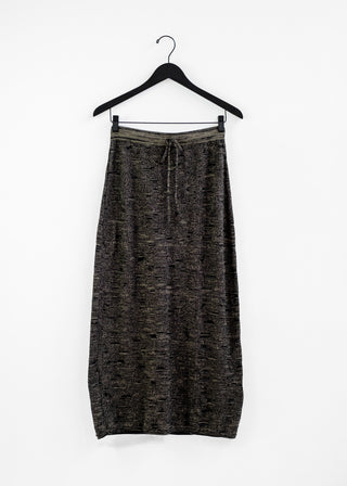 Terra Skirt, Black Marl