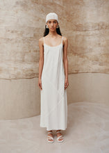 Load image into Gallery viewer, Bias Slip Dress, White

