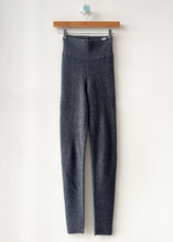 Load image into Gallery viewer, Cashmere Ribbed Leggings, Charcoal
