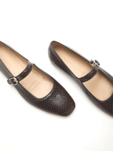 Load image into Gallery viewer, Mary Jane, Printed Python Chocolate

