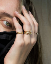 Load image into Gallery viewer, Astor Ring, Rose Cut Diamonds
