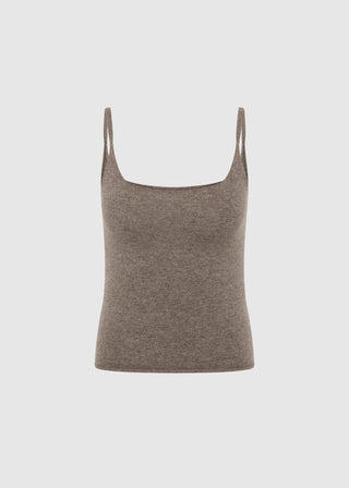 Merino Wool Slim Tank, Vapor