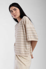 Load image into Gallery viewer, Extrafine Knit Tee, Stripe
