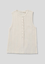 Load image into Gallery viewer, Rib Vest, Cream Mix
