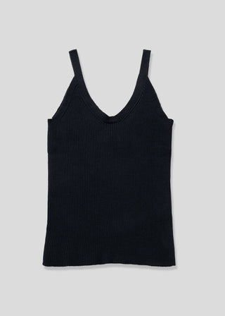 Scoop Tank, Faded Black