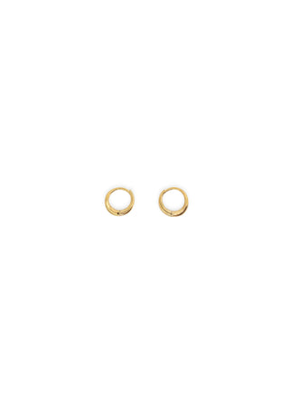 Momento Baby Hoops, 14k Gold Vermeil