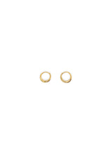 Load image into Gallery viewer, Momento Baby Hoops, 14k Gold Vermeil
