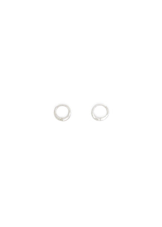 Momento Baby Hoops, Sterling Silver
