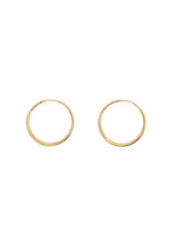Load image into Gallery viewer, Momento Large Hoops, 14k Gold Vermeil
