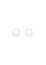 Load image into Gallery viewer, Momento Mini Hoops, Sterling Silver
