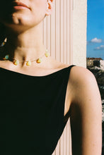 Load image into Gallery viewer, Noue Necklace, Opaline White/Tan
