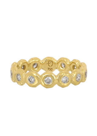 Nesting Gem Eternity Ring, Diamond