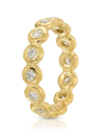 Nesting Gem Eternity Ring, Diamond
