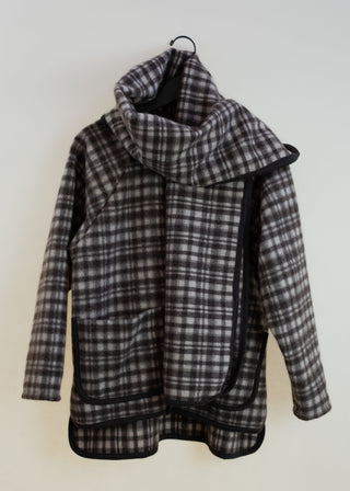 Wool Plaid Scarf