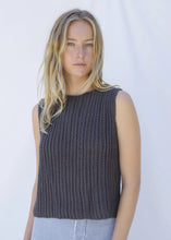 Load image into Gallery viewer, Orla Knit Shell, Charcoal
