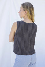 Load image into Gallery viewer, Orla Knit Shell, Charcoal
