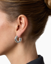 Load image into Gallery viewer, The Rose Earrings, Silver
