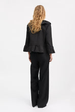 Load image into Gallery viewer, Rimini Flounce Blouse, Black
