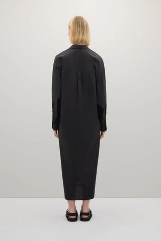 Judd Shirt Dress, Black