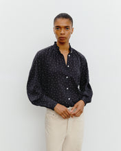 Load image into Gallery viewer, Hannah Shirt, Black / White Dot
