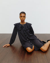 Load image into Gallery viewer, Lilou Dress, Black / White Dot
