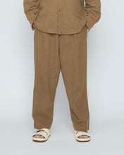 Load image into Gallery viewer, Elastic Dropped Crotch Trouser, Caramel
