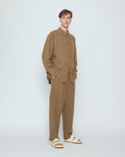 Load image into Gallery viewer, Elastic Dropped Crotch Trouser, Caramel
