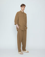 Load image into Gallery viewer, Elastic Dropped Crotch Trouser, Caramel
