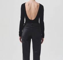 Load image into Gallery viewer, Corrin Scoop Back Bodysuit, Black
