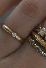 Load image into Gallery viewer, Diamond Barnes Ring, Yellow Gold
