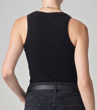 Load image into Gallery viewer, Isabel Rib Tank, Black
